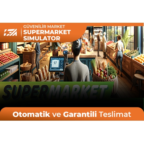  Supermarket Simülatör + Garanti + Destek